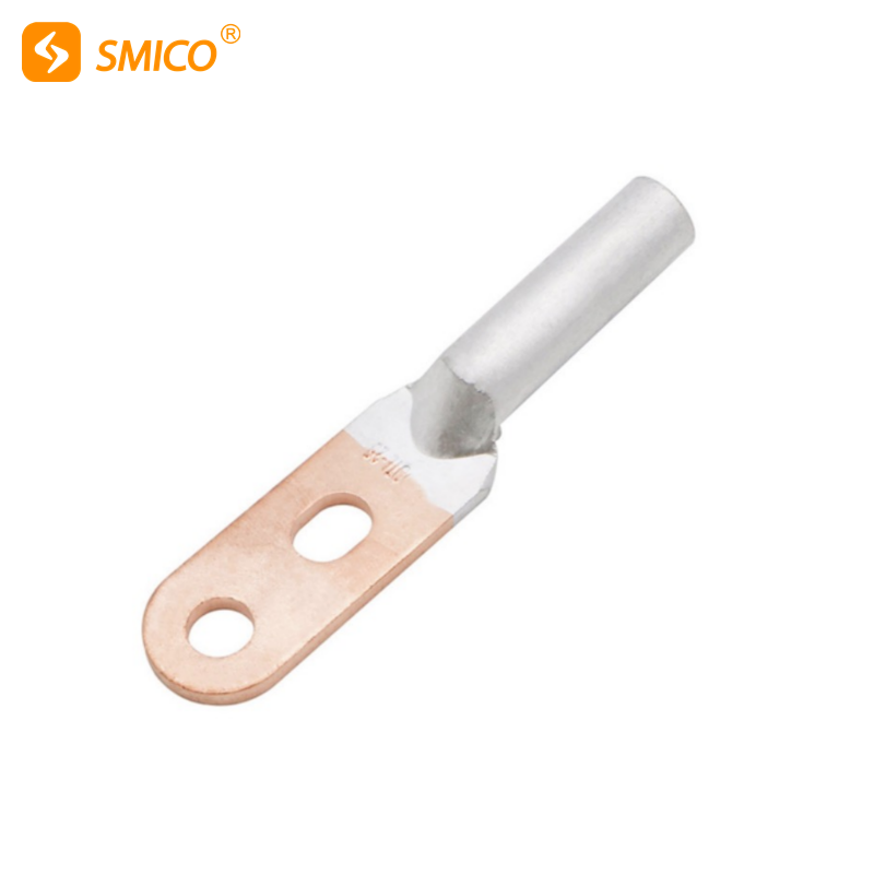 Conector bimetálico de orejeta de cable de doble orificio DTL-S